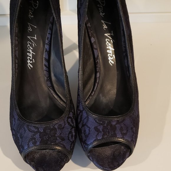 Pour La Victoire Womens Platform/High Heel Women's Shoes Size 11M - Picture 2 of 9